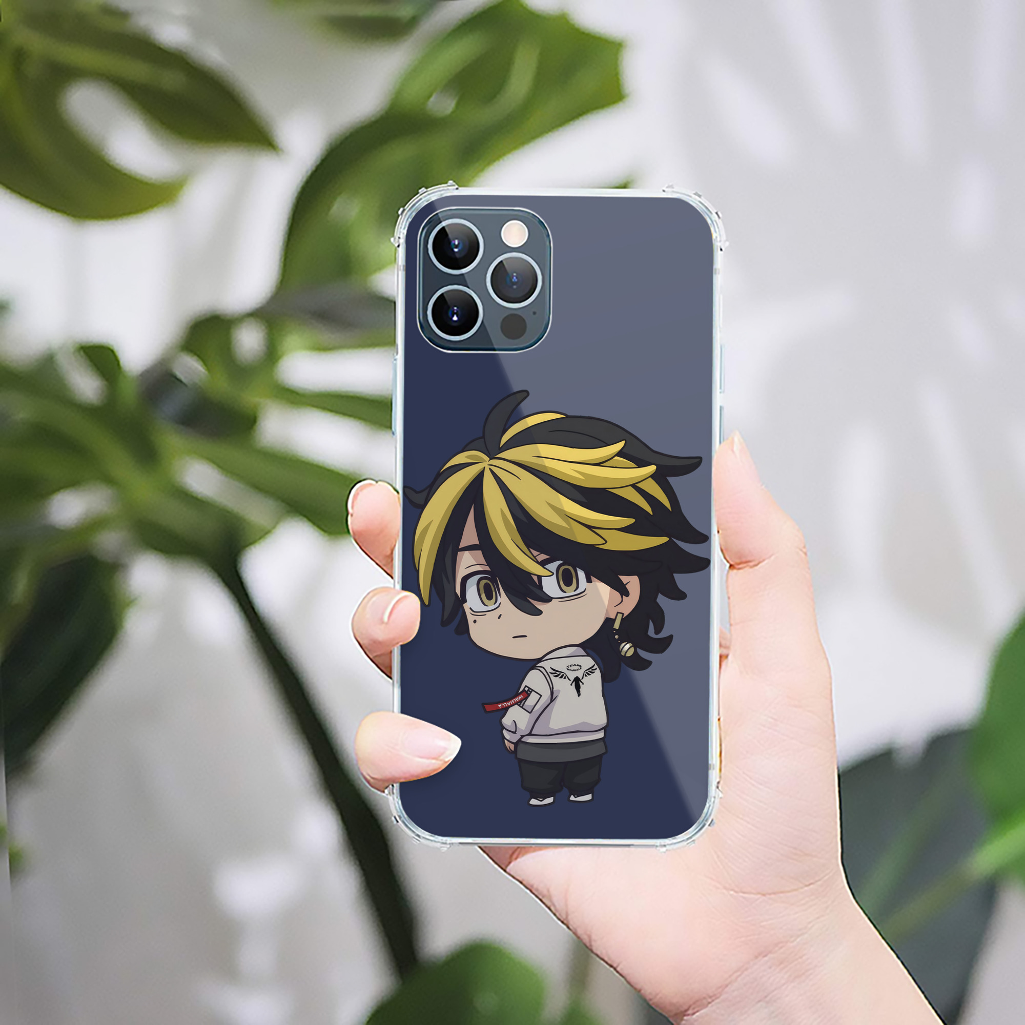 （画像用） 東京リベンジャーズ Tokyo Revengers 【iPhone 12シリーズ対応】透明スマホケース（クリアソフトケース）